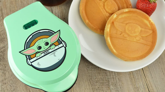 Disney Collection The Child Mini Waffle Maker Disney Collection The Child Mini Waffle Maker