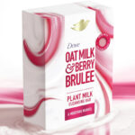 Dove Plant Milk Oat Milk and Berry Brulee Bar Soap