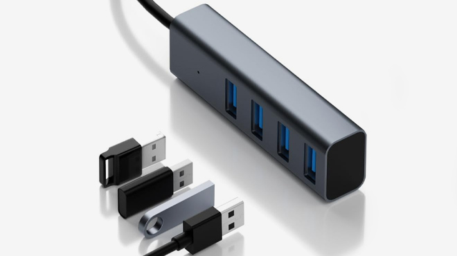 Firsting 4 in 1 USB C Hub 2