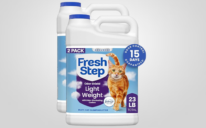 Fresh Step Advanced Odor Shield Light Weight Clumping Litter