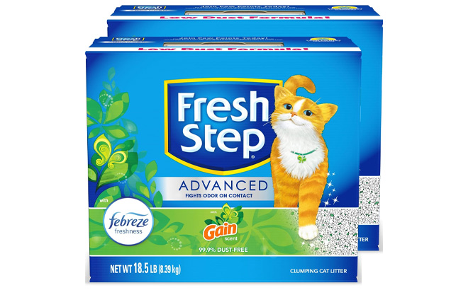 Fresh Step Clumping Cat Litter 2 Pack Fresh Step Clumping Cat Litter 2 Pack