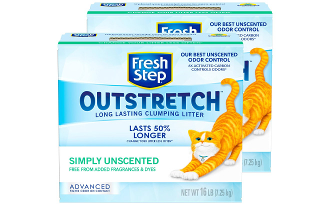Fresh Step Outstretch Advanced Clumping Cat Litter Fresh Step Outstretch Advanced Clumping Cat Litter