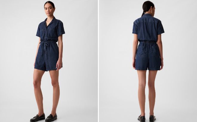 Gap Denim Romper Gap Denim Romper
