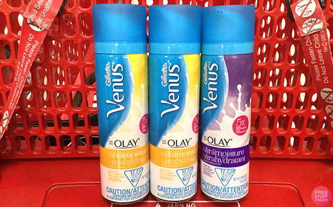 Gillette Venus Shave Gels in cart