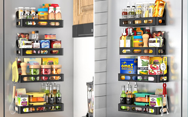 Goovilla Magnetic Spice Rack 4 Pack Goovilla Magnetic Spice Rack 4 Pack