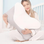 HOMFINE Cervical Memory Foam Pillow Ergonomic Contour Pillow for Neck and Shoulder Pain Relief