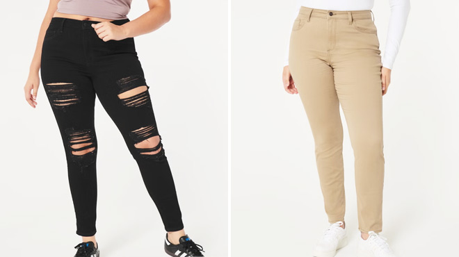Hollister girls ripped jeans shop