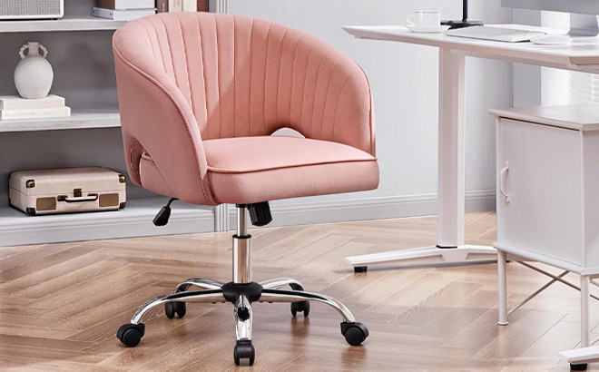 Home Office Velvet Desk Chair