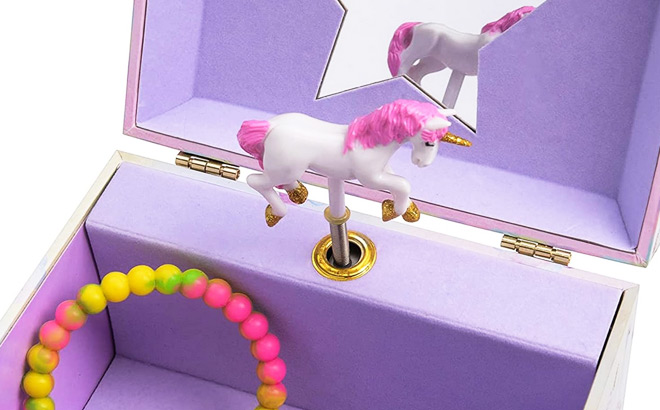 Jewelkeeper Unicorn Musical Jewelry Box