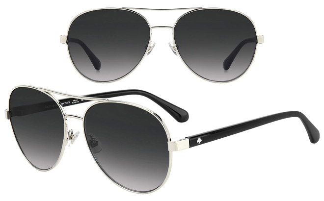 Kate Spade Averie Gradient Aviator Sunglasses