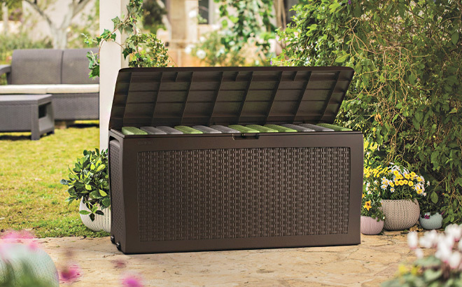 Keter Samoa 70 Gallon Outdoor Storage Deck Box
