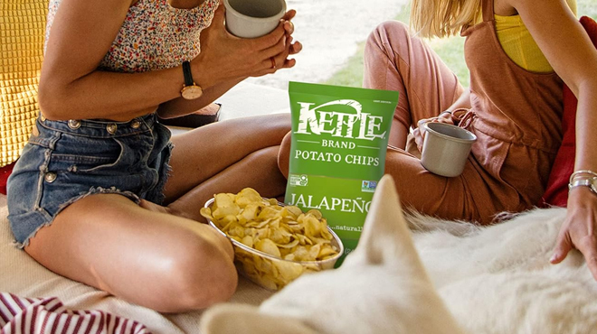 Kettle Brand Potato Chips Jalapeno