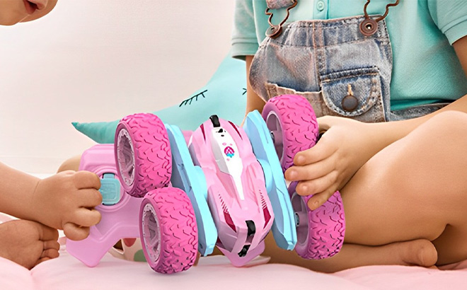 Kids Playing With Remote Control Car Kids Playing With Remote Control Car