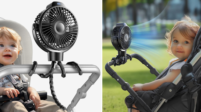 Koonie Portable Stroller Fans Koonie Portable Stroller Fans