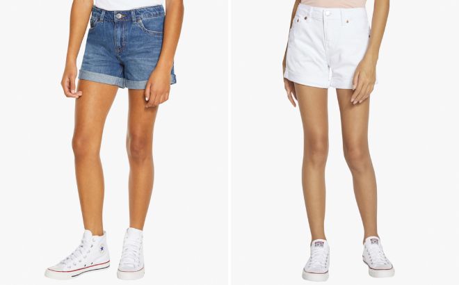 Levis Girlfriend Shorty Shorts Levis Girlfriend Shorty Shorts
