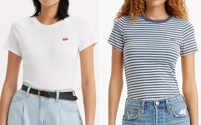 Levis Shirt Sleeve Rib Baby T Shirt Levis Shirt Sleeve Rib Baby T Shirt