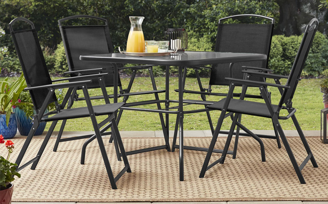 Mainstays Albany Lane 5 Piece Dining Set Mainstays Albany Lane 5 Piece Dining Set