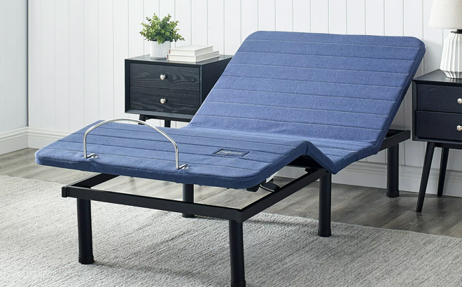 Mainstays Power Adjustable Metal Platform Bed Base