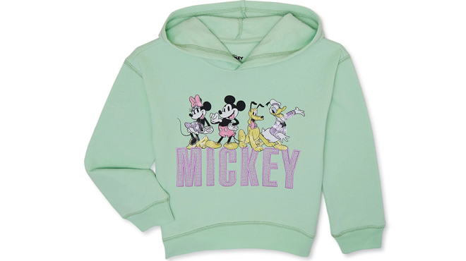 Mickey Mouse and Friends Girls Graphic Hoodie Mickey Mouse and Friends Girls Graphic Hoodie