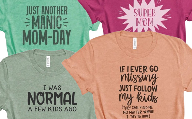 Mom Life T Shirt Club Tees