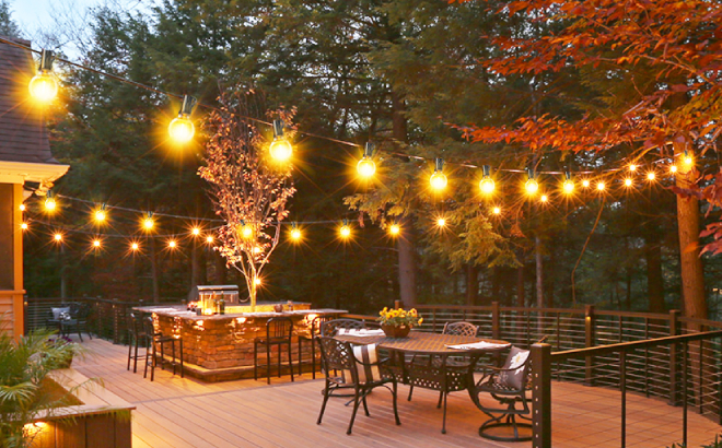 Patio String Lights with Dimmer Patio String Lights with Dimmer