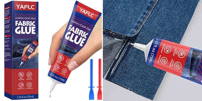 Permanent Fabric Glue