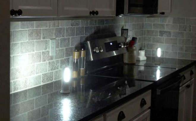 Rechargeable Night Lights on a Table