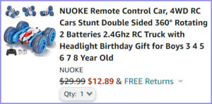 Remote Control Car at Checkout Remote Control Car at Checkout
