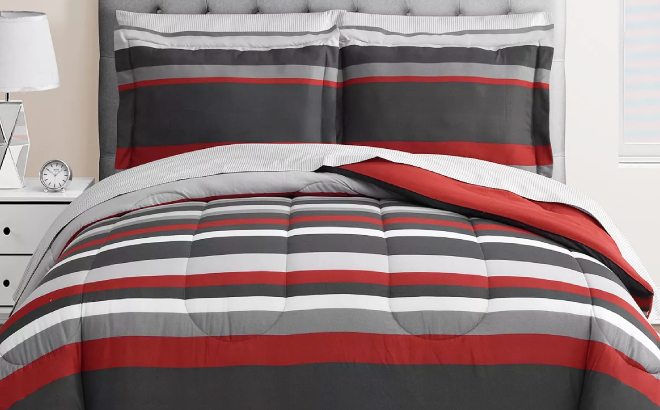 Reversible 8 Piece Comforter Set Reversible 8 Piece Comforter Set