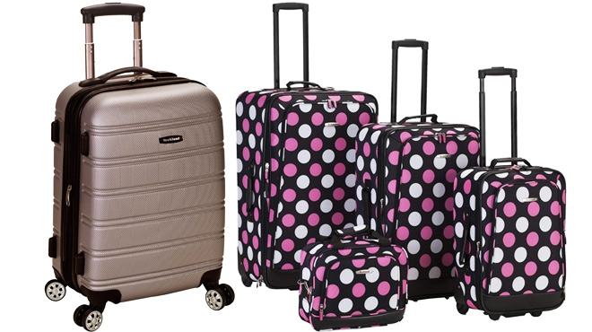 Rockland Melbourne Expandable Hardside Carry On Luggage