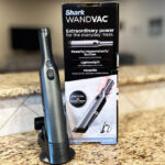 Shark WANDVAC Cordless Handheld Vacuum on a Countertop
