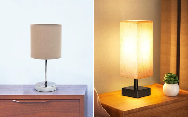 Simple Designs Mini Basic Stick Table Lamp