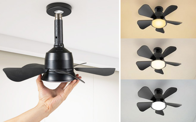 Socket Ceiling Fan with Lights Socket Ceiling Fan with Lights