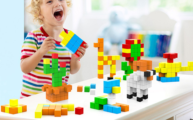 Toylogy Magnetic Building Blocks Set