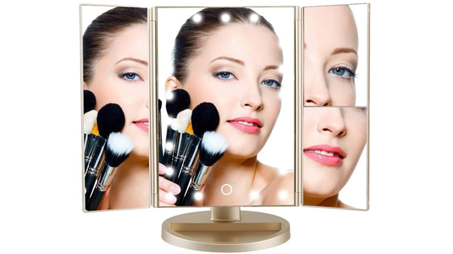 Trifold Vanity Mirror