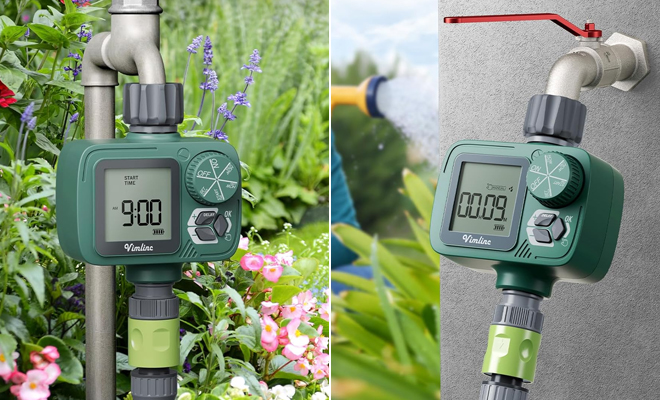 Two Programmable Sprinkler Timers