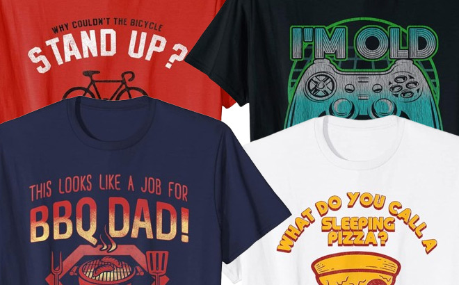 Various Dad Joke TShirts
