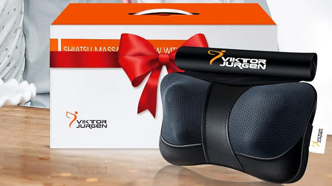 Viktor Jurgen Shiatsu Kneading Massager Pillow Viktor Jurgen Shiatsu Kneading Massager Pillow