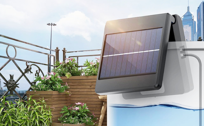 Wesapor Solar Powered Garden Watering System