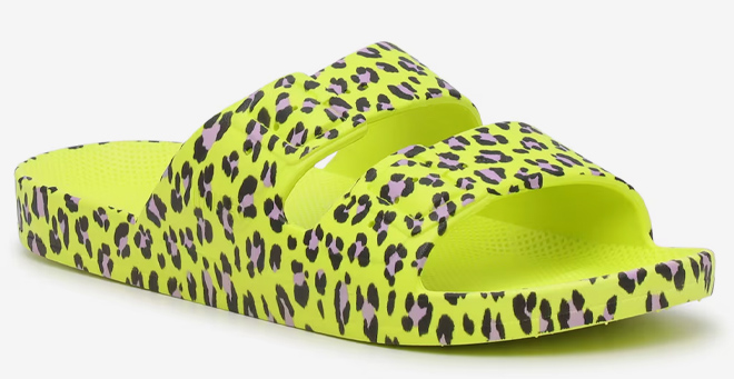 Freedom Moses Cheetah Womens Slide Sandals