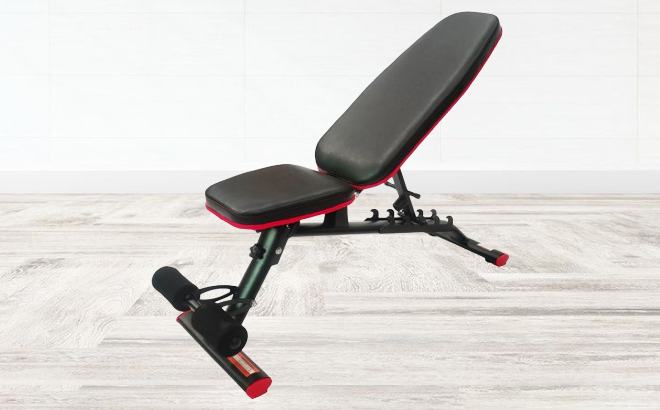 Adjustable and Foldable Utility Weight Bench