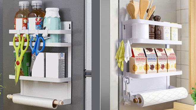 Aiyomt Magnetic Fridge Spice Rack Aiyomt Magnetic Fridge Spice Rack