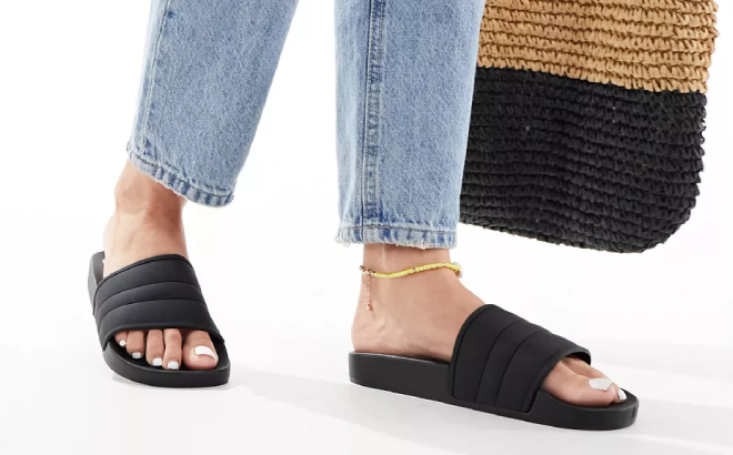 Asos Design Womens Final Pool Sliders