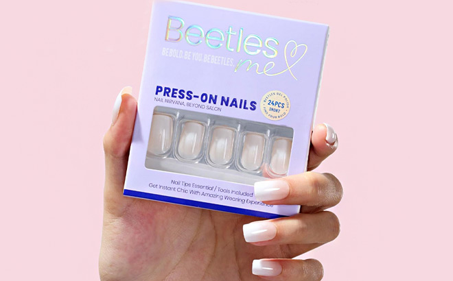 Beetles Press On Nails 1
