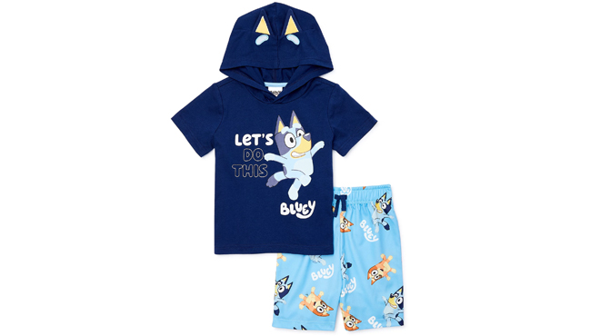 Bluey Top Shorts Set Bluey Top Shorts Set