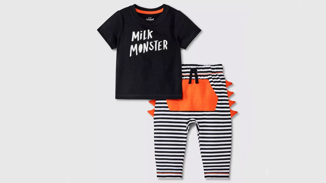 Cat Jack Milk Monster Top Bottom Set Cat Jack Milk Monster Top Bottom Set