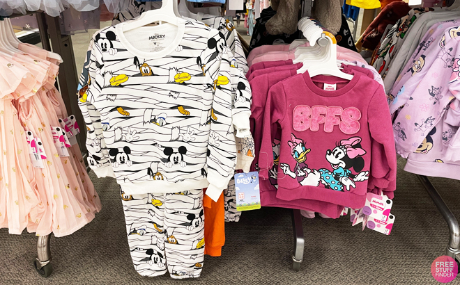 Disney Mickey Mouse Mummy and Friends 2pc Fleece Halloween Top and Pants Set Disney Mickey Mouse Mummy and Friends 2pc Fleece Halloween Top and Pants Set