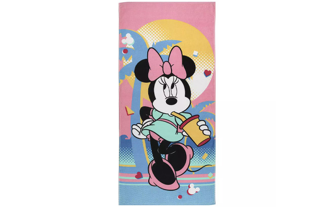 Disney The Big One Minnie Mouse Kids Beach Towel Disney The Big One Minnie Mouse Kids Beach Towel