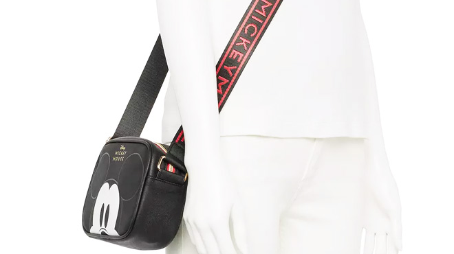 Disneys Mickey Mouse Camera Crossbody Bag Disneys Mickey Mouse Camera Crossbody Bag