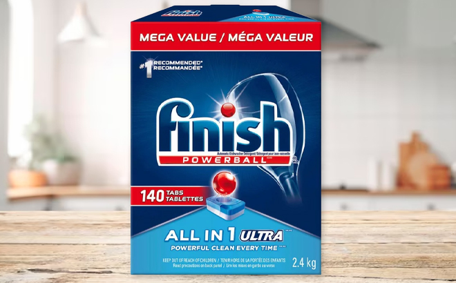 Finish Powerball 140 Count Dishwasher Tabs Finish Powerball 140 Count Dishwasher Tabs